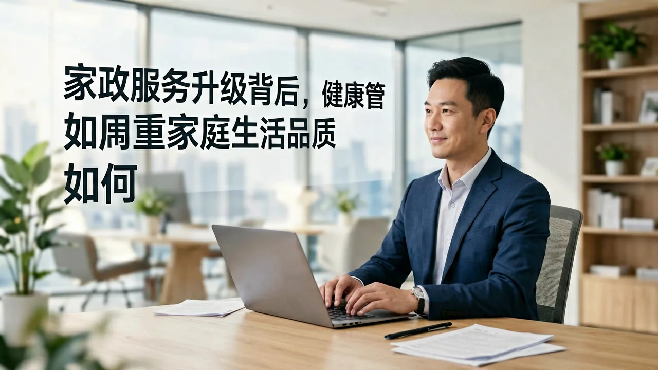 家政服务升级背后,健康管理如何重塑家庭生活品质